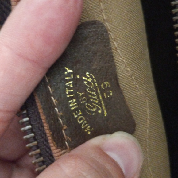 Authentic Vintage Gucci GG Monogram Supreme Sherry Web Ophidia Large Boston Bag - Picture 9 of 10